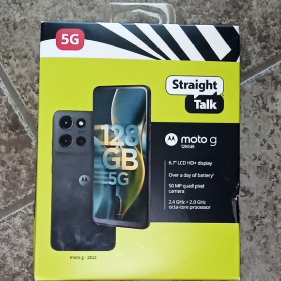Motorola Other - Motorola Moto G 5G - Black and Green